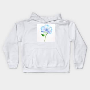 Watercolor Flower - Crystal Lake Kids Hoodie